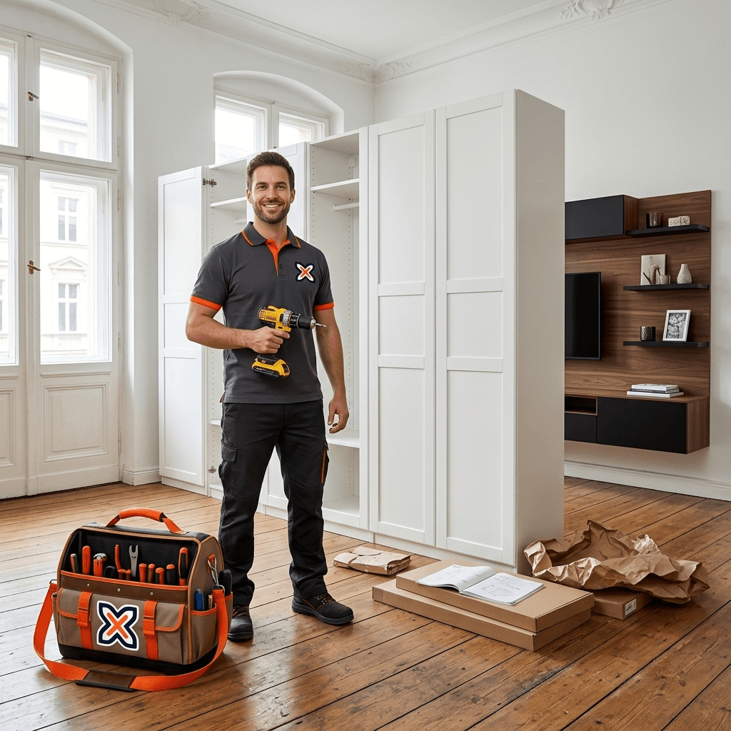 Welche On-Demand-Handwerker in Berlin bieten spezialisierte Möbelmontage und Reparaturen an?